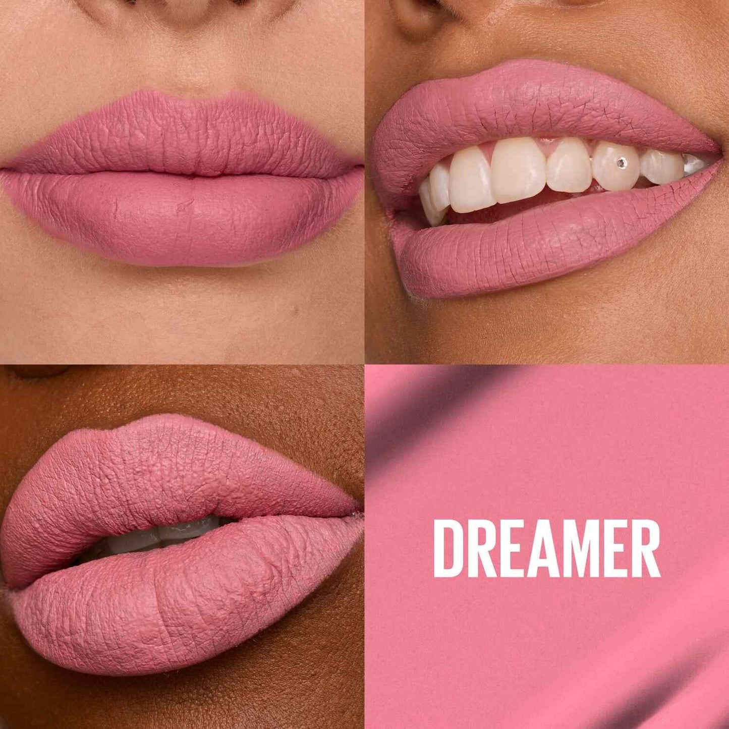10 DREAMER - Maybelline Superstay Matte Ink Labial Liquido Resistente Al Agua De 16 Horas NUEVA VERSION
