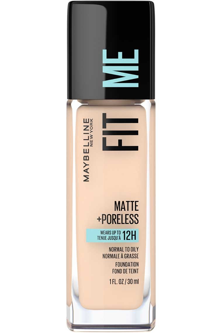 112 NATURAL IVORY - Maybelline Fit Me Matte Poreless Base Liquida Refina Poros