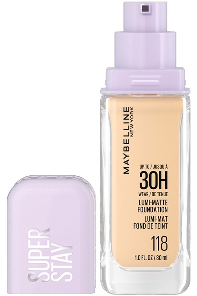 118 - Maybelline Superstay Lumi Matte Base Liquida Iluminadora Cobertura Completa 30 horas