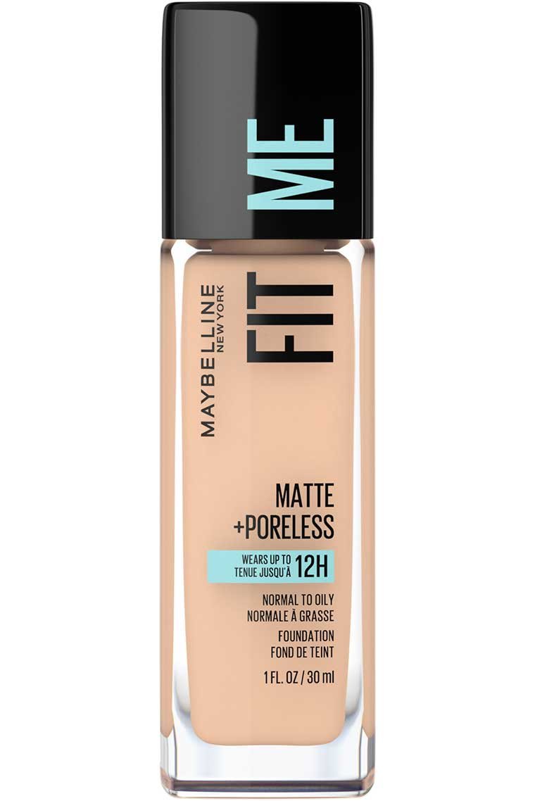 125 NUDE BEIGE - Maybelline Fit Me Matte Poreless Base Liquida Refina Poros