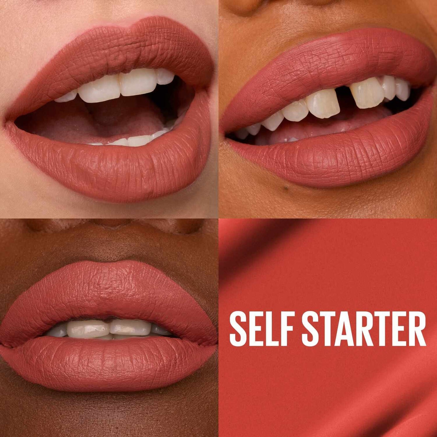 130 SELF STARTER - Maybelline Superstay Matte Ink Labial Liquido Resistente Al Agua De 16 Horas NUEVA VERSION