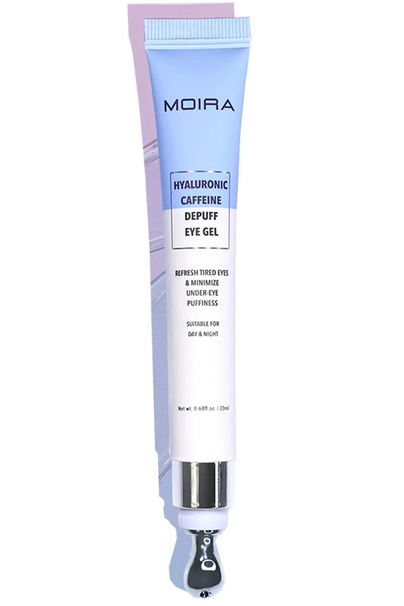 MOIRA Hyaluronic Gel Desinflamante para Ojos con Ácido Hialurónico y Cafeína - 20mL
