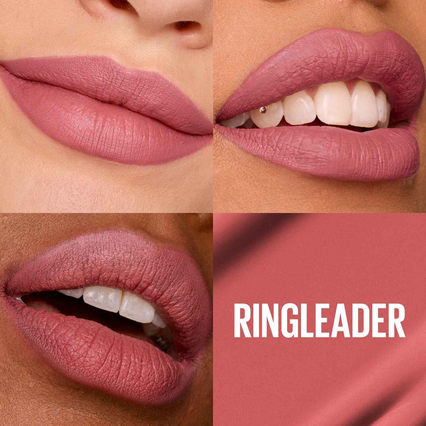 175 RINGLEADER - Maybelline Superstay Matte Ink Labial Liquido Resistente Al Agua De 16 Horas NUEVA VERSION