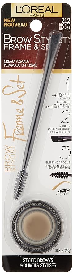 212 BLONDE - Loreal Brow Stylist Frame & Set Pomade Para Cejas Contra Agua