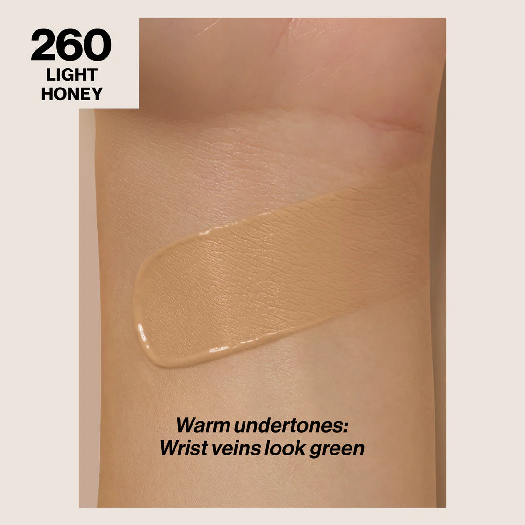 260 LIGHT HONEY - Revlon Colorstay Combination Oily Matte Base Liquida 24 Horas Para Piel Grasa Vitamina E & SPF15