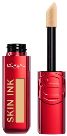 270 MEDIUM WARM - L'Oreal Paris Infallible Skin Ink - Corrector de Base 2 en 1, Hasta 48 horas Resistente a la Transferencia con Cobertura Media