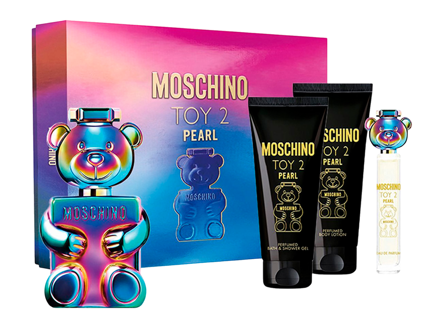 Moschino Toy 2 Pearl Set De Perfume UNISEX - Estuche De 4 Piezas