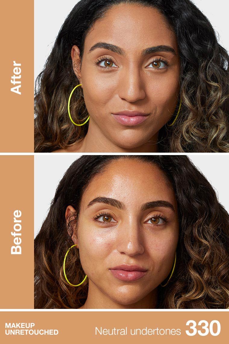 330 TOFFEE - Maybelline Fit Me Matte Poreless Base Liquida Refina Poros