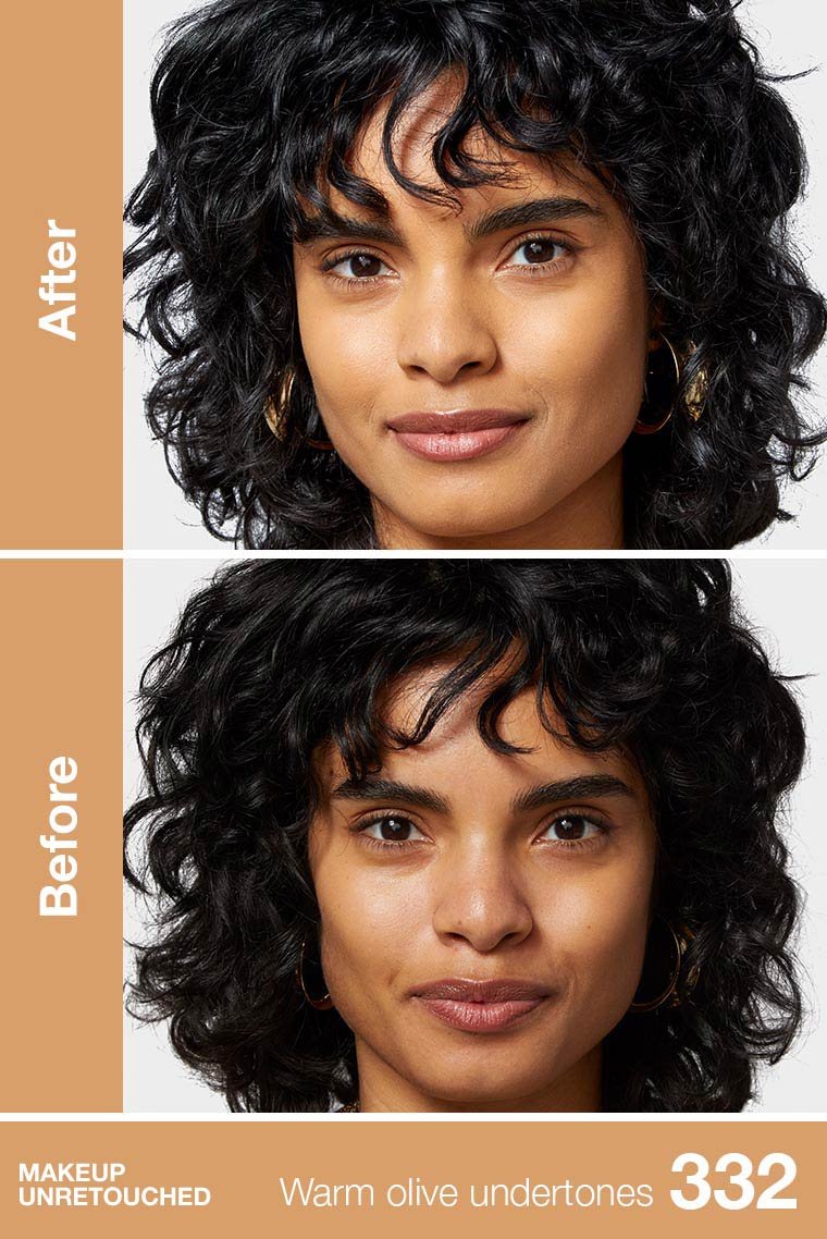 332 GOLDEN CARAMEL - Maybelline Fit Me Matte Poreless Base Liquida Refina Poros