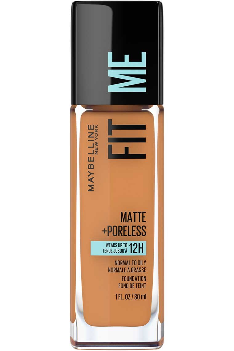 334 WARM SUN - Maybelline Fit Me Matte Poreless Base Liquida Refina Poros