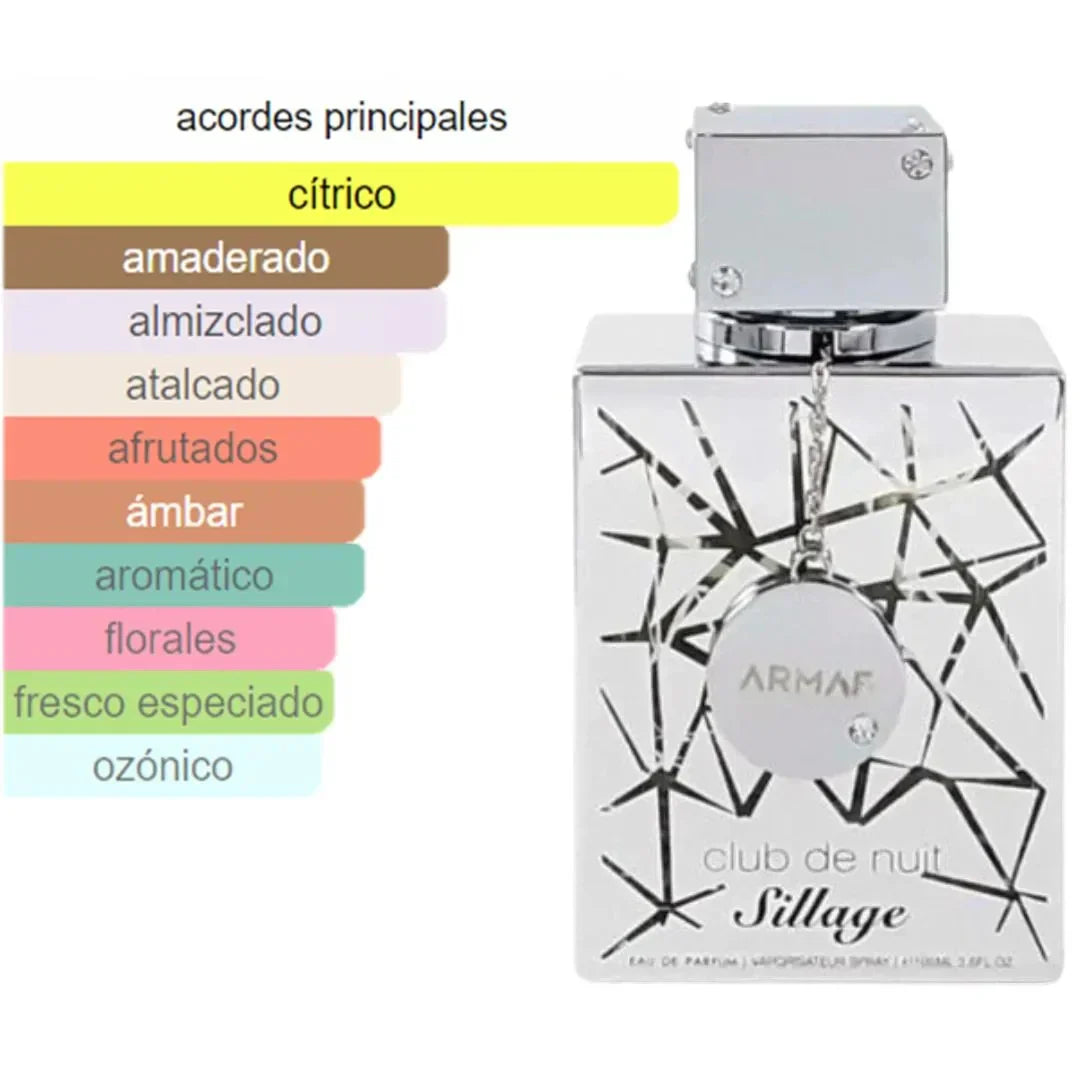 Armaf Club De Nuit Sillage Perfume Para Hombre Eau De Parfum (105mL/3.6oz)