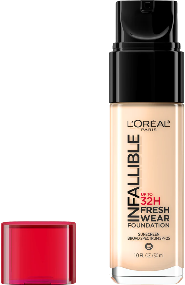 412 WARM IVORY - Loreal Infallible Fresh Wear Base Liquida Resistente Al Agua 32 Horas Vitamina C + SPF25