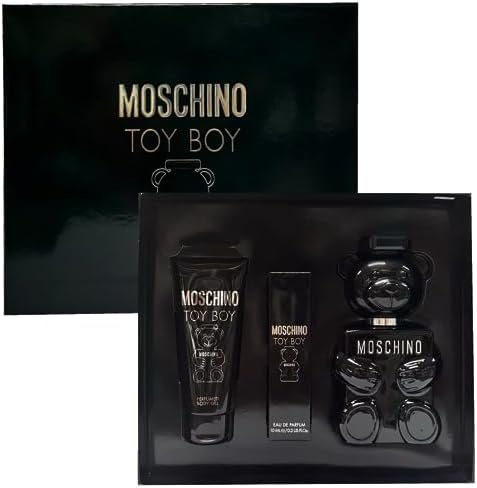 Moschino Toy Boy Set De Perfume Para Hombre - Estuche De 3 Piezas