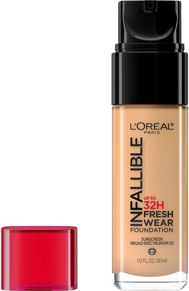 455 NATURAL BUFF - Loreal Infallible Fresh Wear Base Liquida Resistente Al Agua 32 Horas Vitamina C + SPF25
