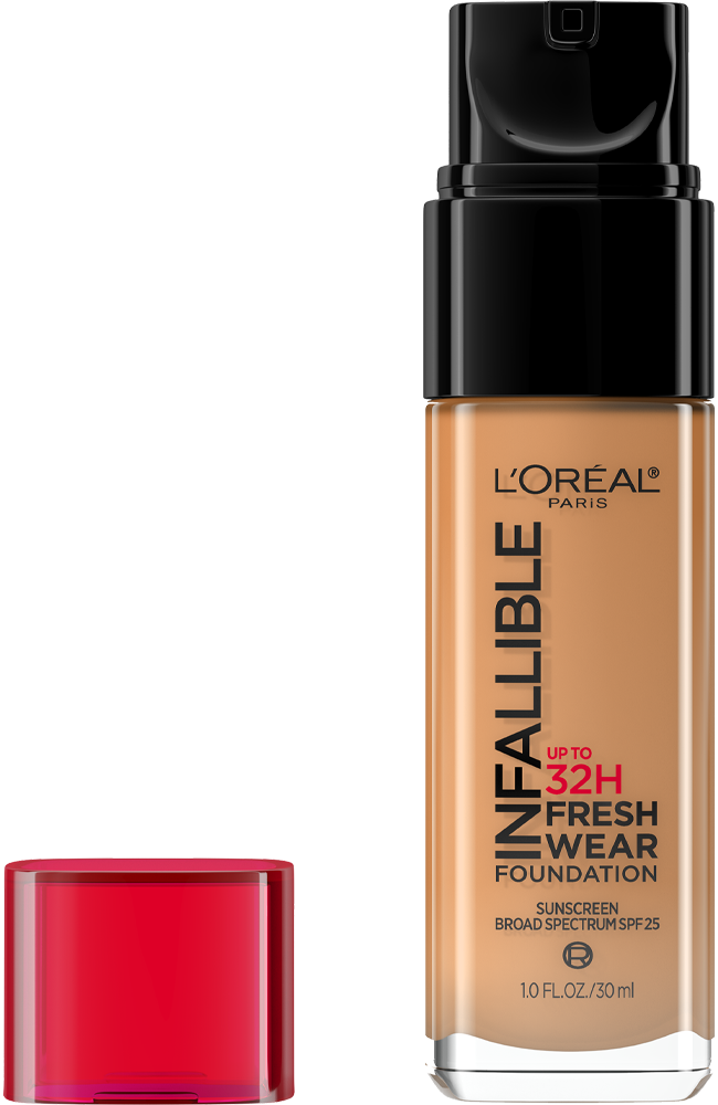 487 WARM ALMOND - Loreal Infallible Fresh Wear Base Liquida Resistente Al Agua 32 Horas Vitamina C + SPF25