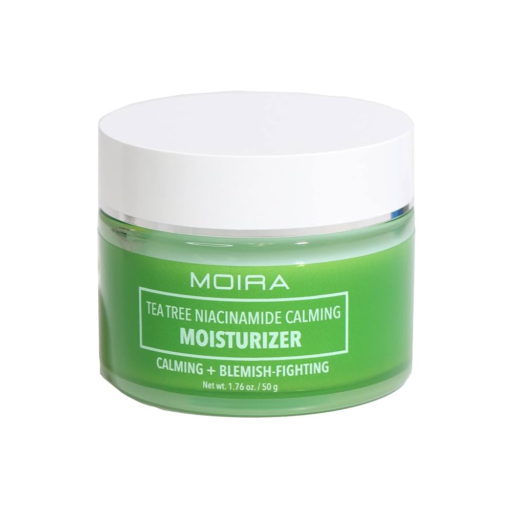 MOIRA Tea Tree Niacinamide Crema Facial Hidratante Con Extractos De Arbol De Te & Niacinamida - 50g