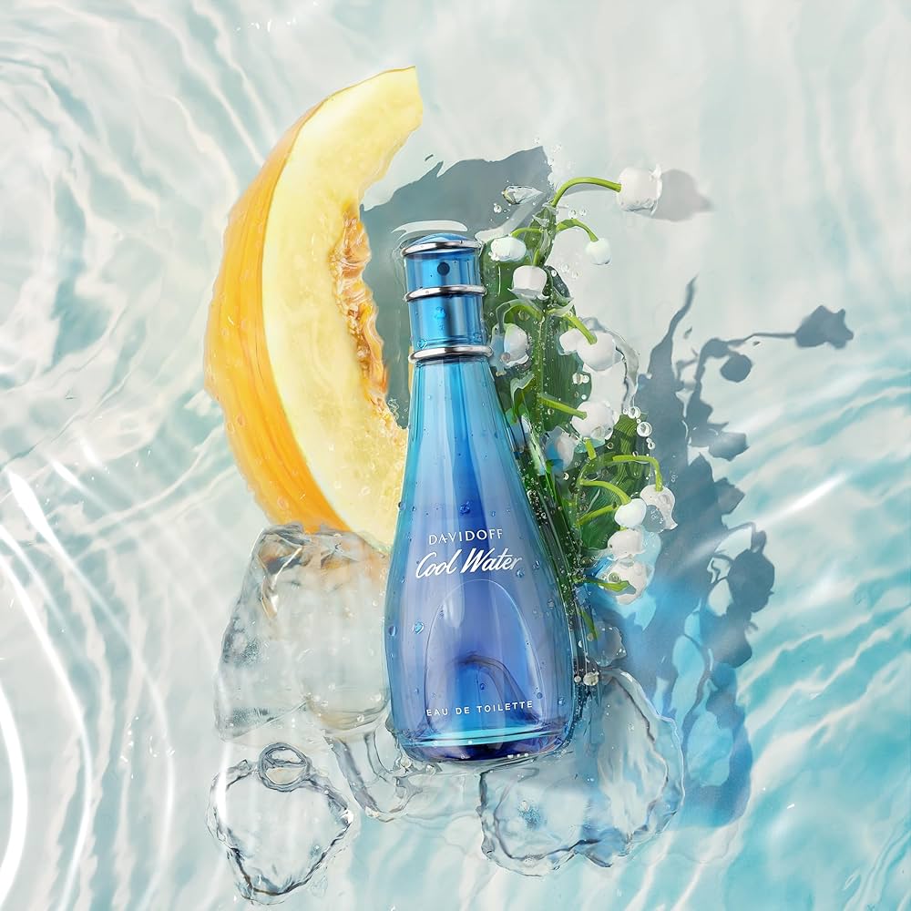 Davidoff Cool Water Perfume Para Mujer Eau De Toilette (100mL/3.4oz)