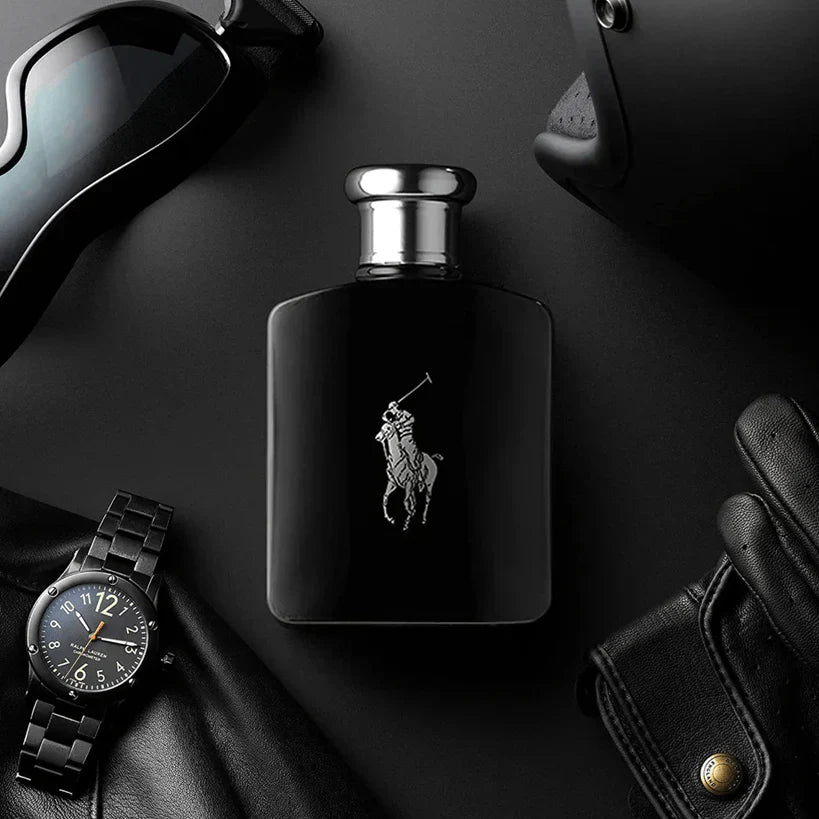 Ralph Lauren Polo Black Perfume Para Hombre Eau De Toilette (125mL/4.2oz)