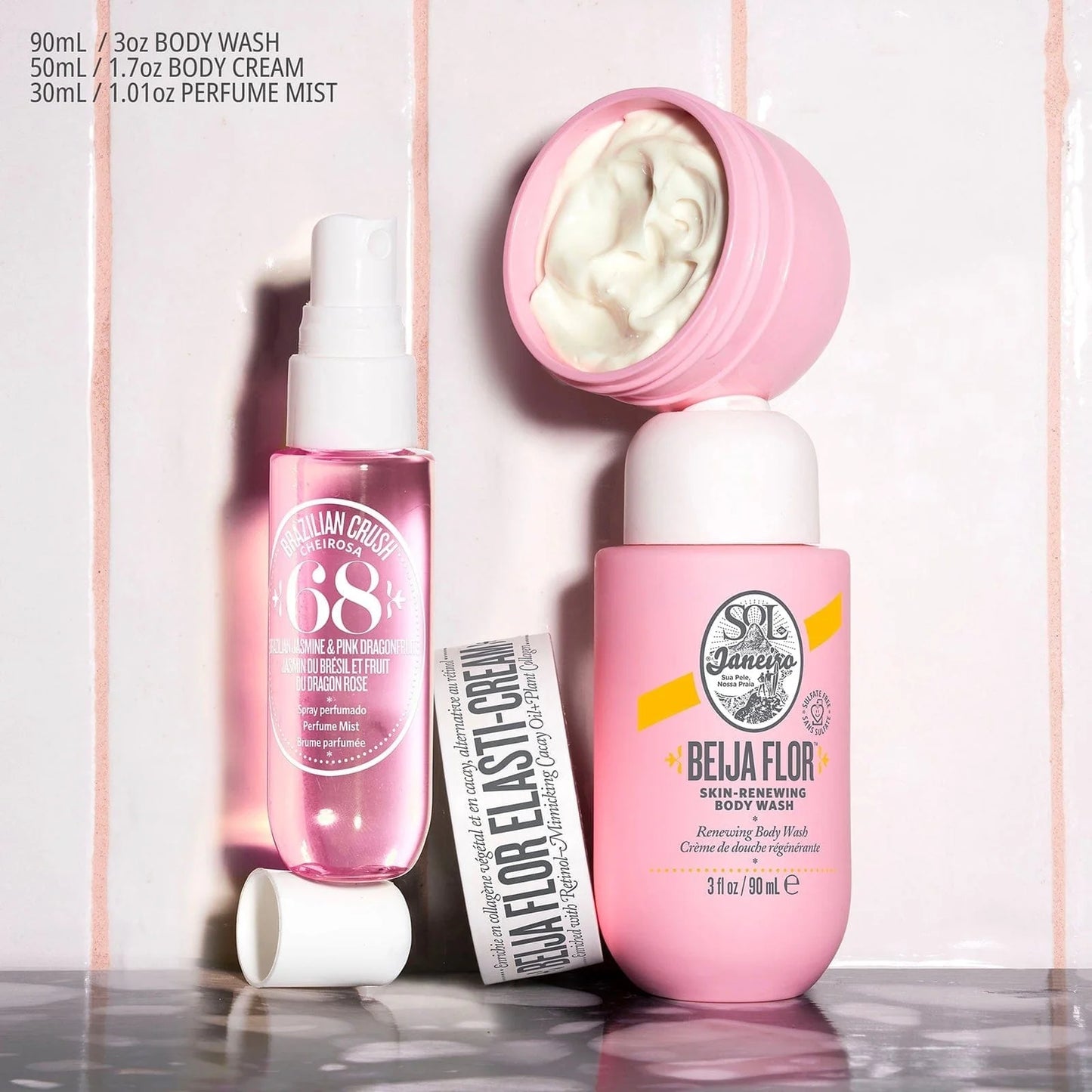 Sol De Janeiro Beija Flor Jet Set - Estuche De 3 Piezas - #68