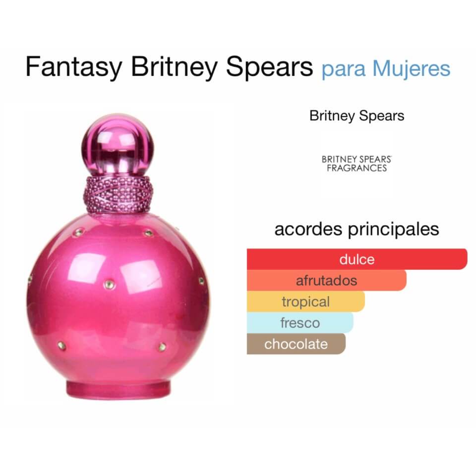 Britney Spears Fantasy Perfume Para Mujer Eau De Parfum (100mL/3.3oz)