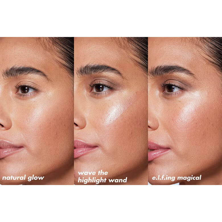 ROSE QUARTZ - E.L.F Halo Glow Highlight Beauty Wand Iluminador Liquido