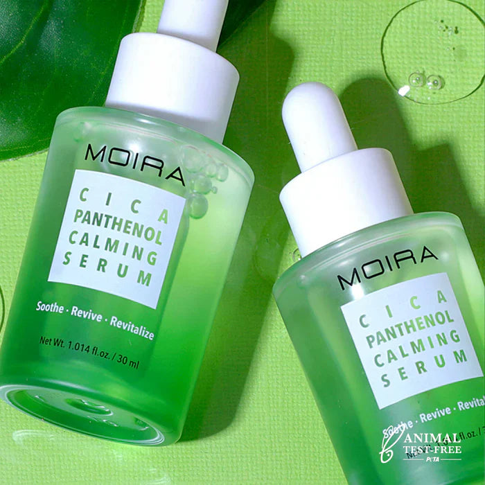 MOIRA Cica Serum Facial Calmante Con Panthenol ,Centella Asiatica, & Aloe Vera - 30mL