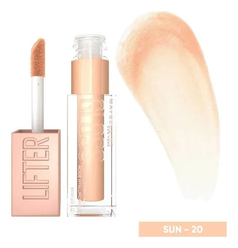 020 SUN - Maybelline Lifter Gloss Brillo Labial Con Acido Hialuronico