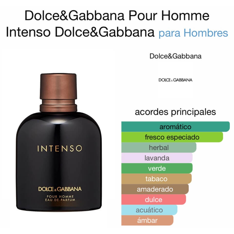 Dolce & Gabbana Intenso Perfume Para Hombre Eau De Parfum (125mL/4.2oz)