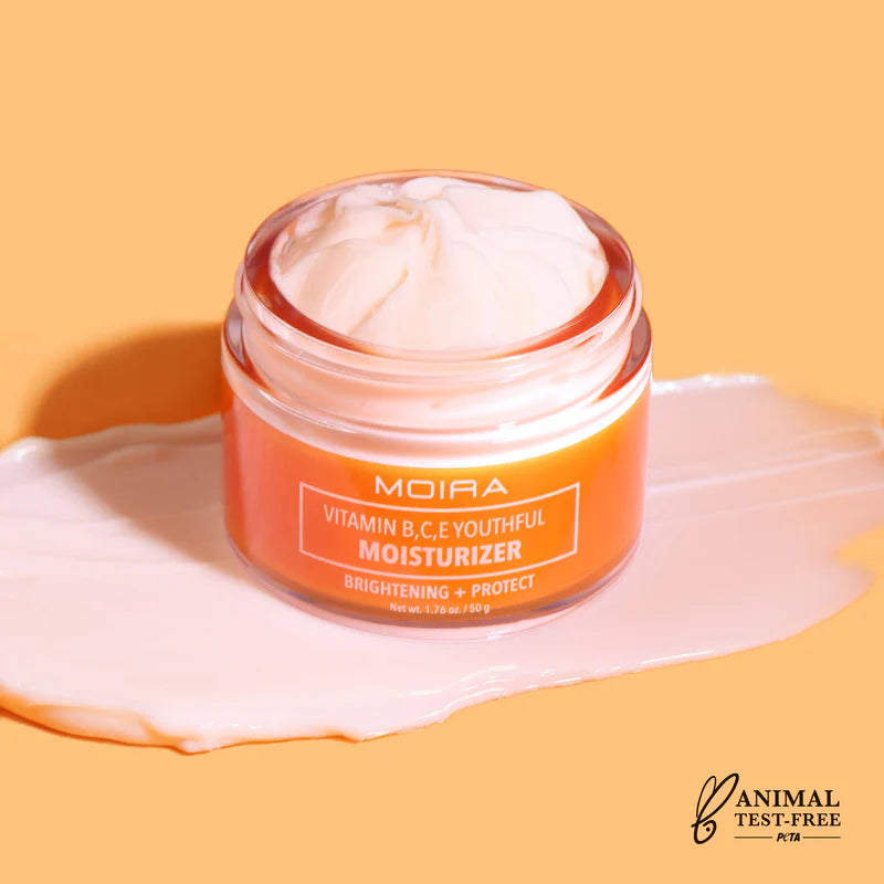 MOIRA Crema Facial Hidratante Antienvejecimiento Vitamina B,C,& E - 50g