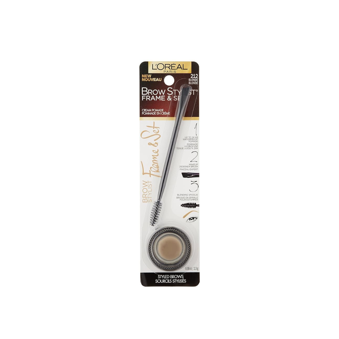 212 BLONDE - Loreal Brow Stylist Frame & Set Pomade Para Cejas Contra Agua