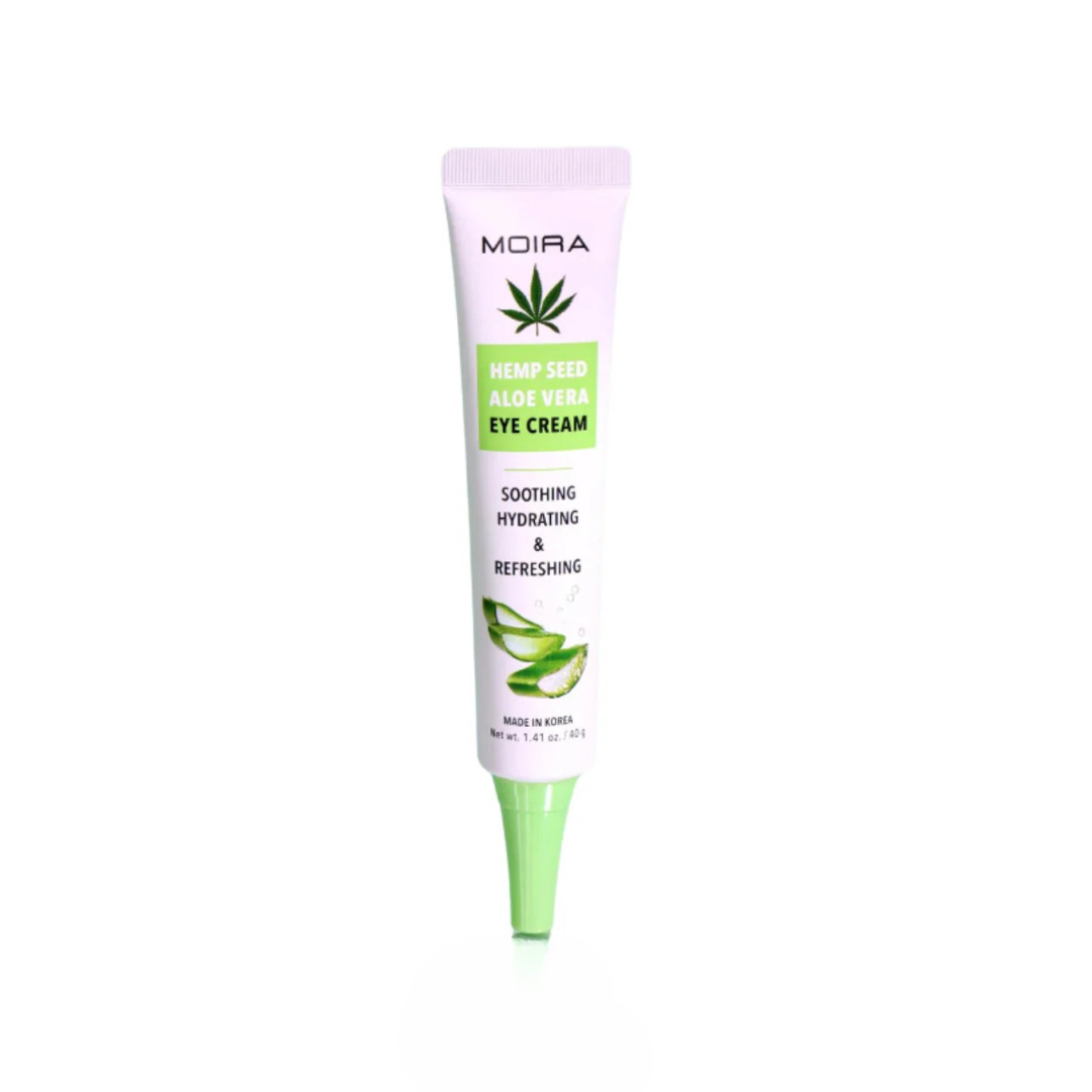 MOIRA Hemp Seed Aloe Vera Crema Para Ojos Con Extractos De Cañamo & Aloe Vera - 20mL
