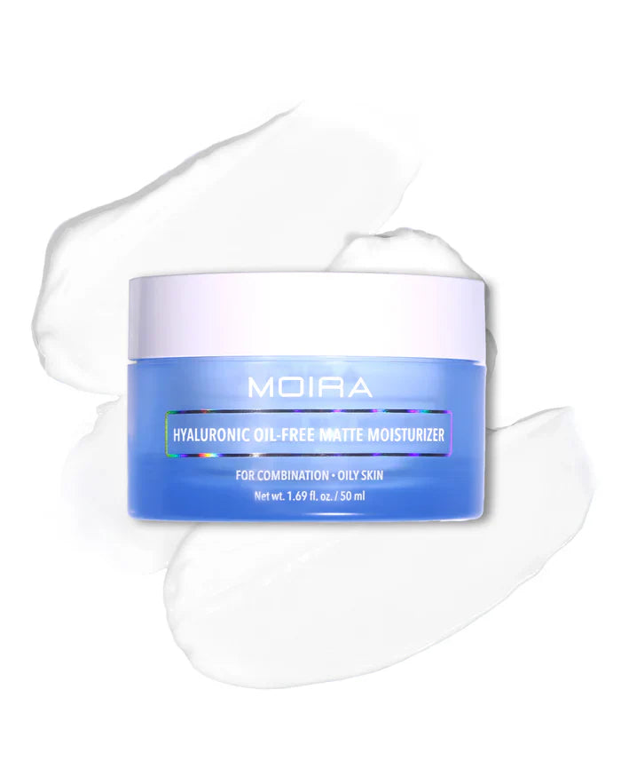 MOIRA Hyaluronic Oil Free Crema Facial Hidratante Con Ácido Hialurónico SIN Aceite Para Piel Grasa - 50mL
