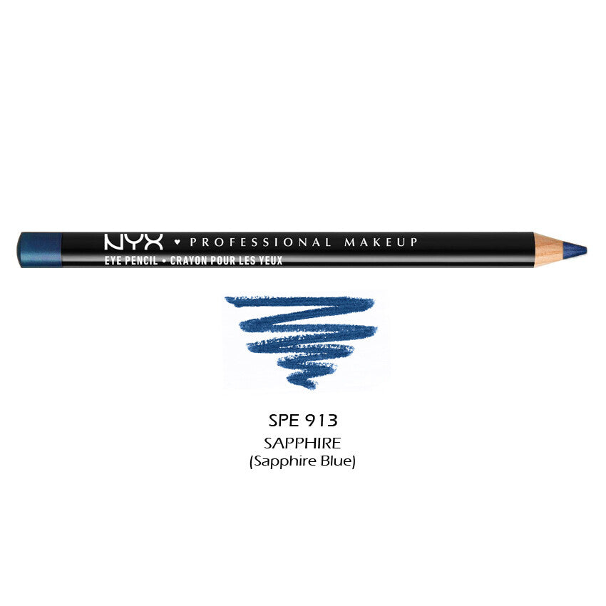 SPE913 Sapphire - NYX Slim Eye Pencil, Eyeliner Pencil