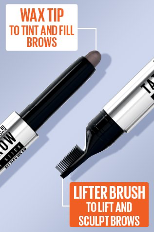 255 SOFT BROWN- Maybelline Tattoo Studio Brow Lift Stick