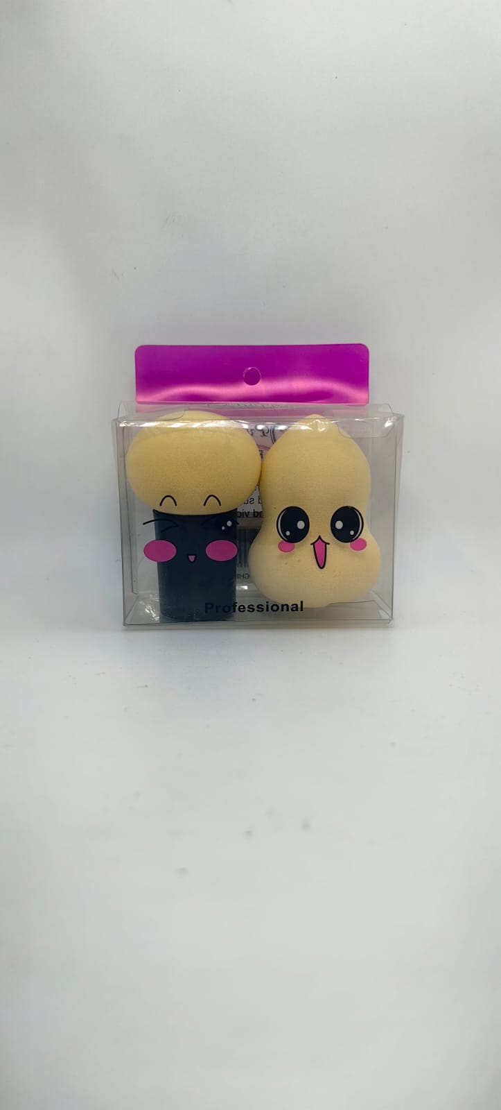 Puffy Fashion Beauty Blenders Set de 2 esponjas para aplicación de maquillaje