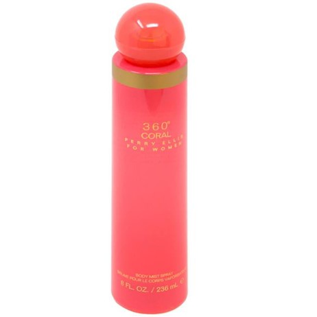 Perry Ellis 360 Coral Body Splash Para Mujer - 236mL