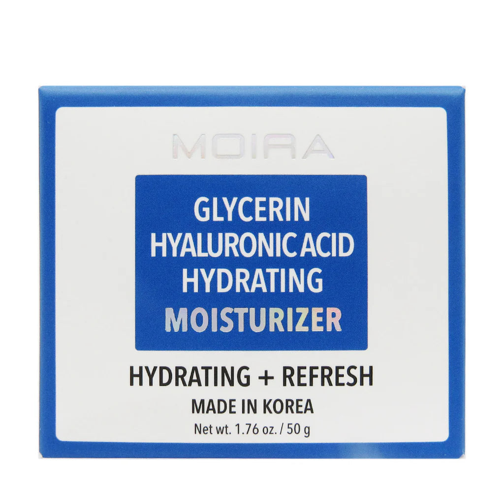 MOIRA Crema Facial Hidratante Infundida Con Glycerina & Acido Hialuronico - 50g