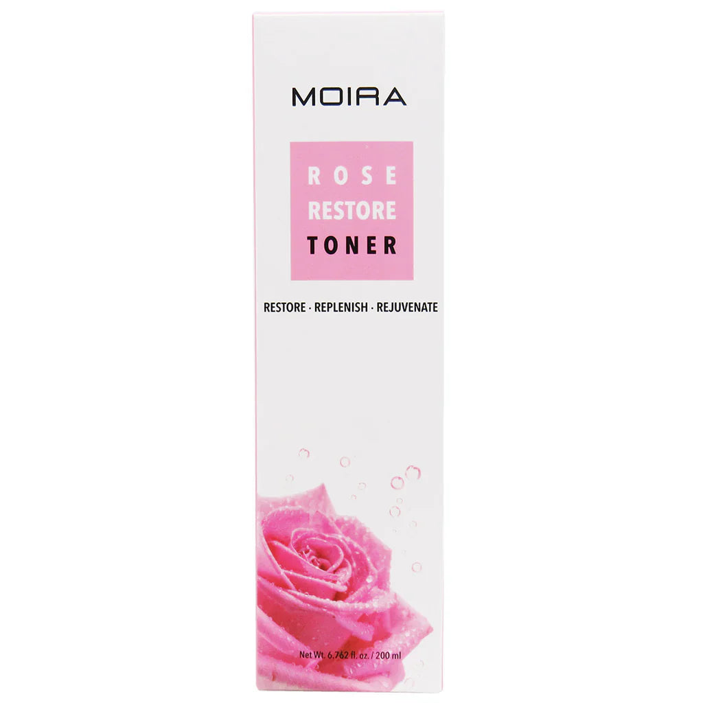 MOIRA Rose Restore Tonico Facial Restaurador Con Agua de Rosa, Lavanda, & Extracto de Romero - 200mL