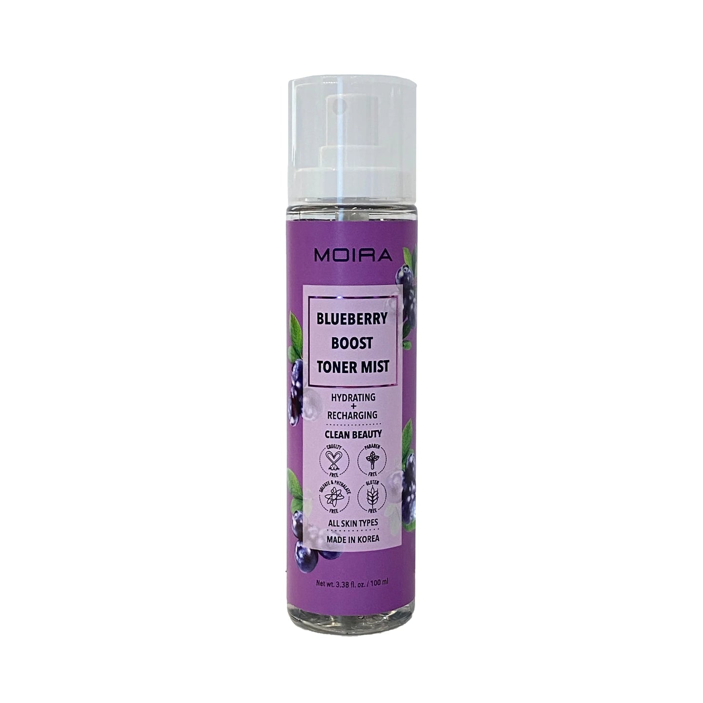MOIRA Blueberry Boost Tonico Refrescante De Arandano - 100mL