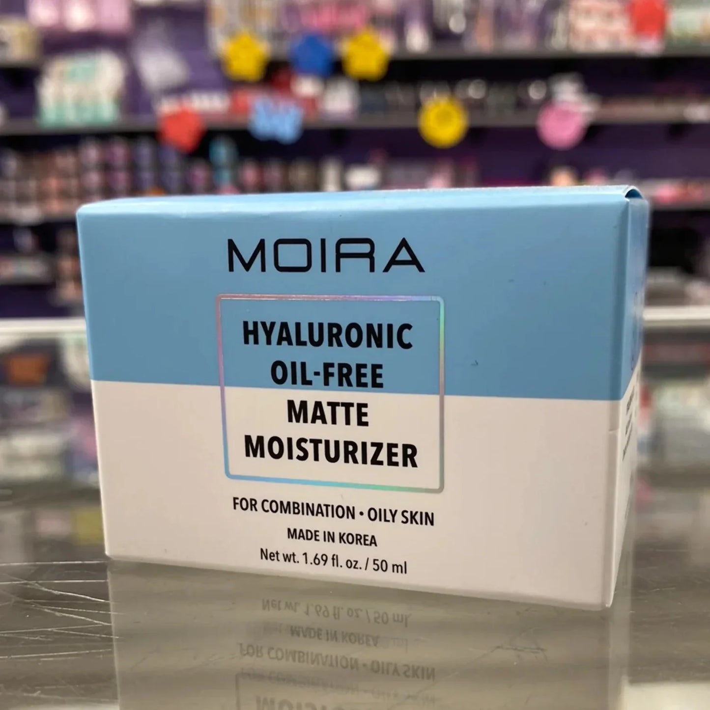 MOIRA Hyaluronic Oil Free Crema Facial Hidratante Con Ácido Hialurónico SIN Aceite Para Piel Grasa - 50mL