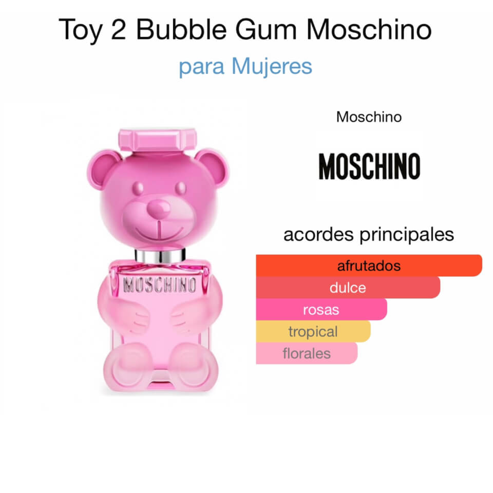 Moschino Toy 2 Bubble Gum Perfume Para Mujer Eau De Toilette (100mL/3.4oz)