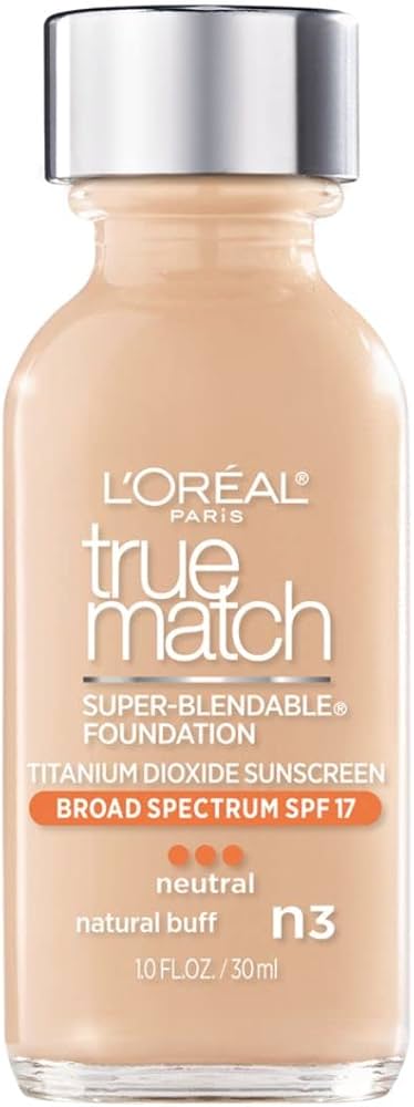 N3 - Loreal True Match Base Liquida Super Mezclable Con Proteccion Solar SPF17