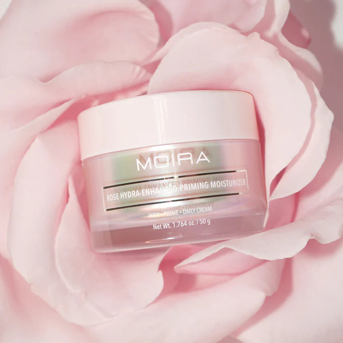 MOIRA Rose Hydra Enhanced Crema Facial Pre Base - 50g