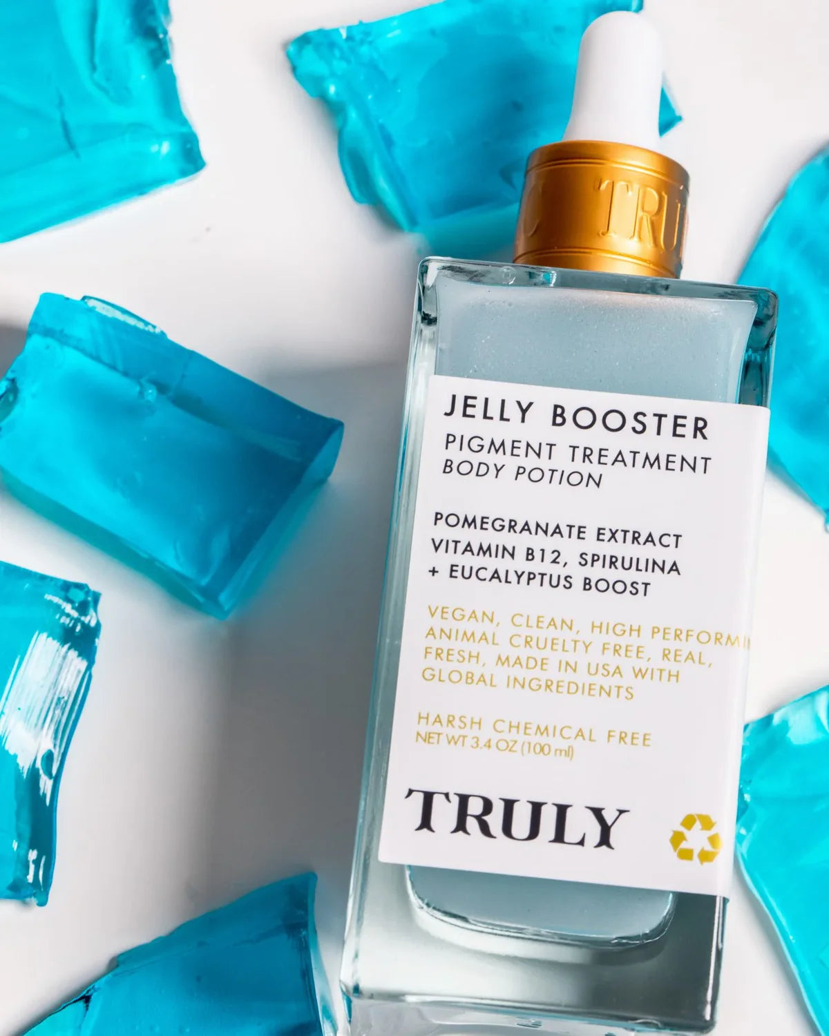 Truly Jelly Booster Pigment Treatment Pocion Corporal Con Extracto De Granada & Vitamina B12
