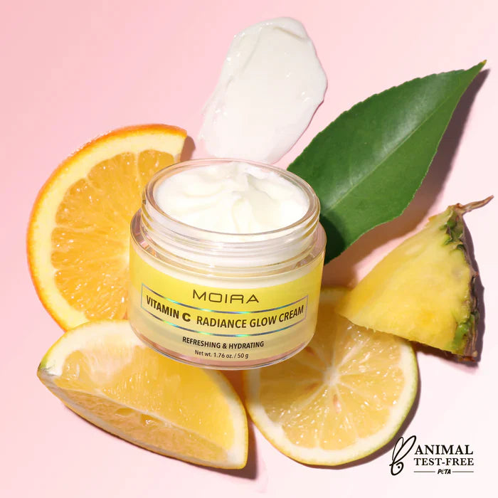 MOIRA Radiance Glow Crema Facial Iluminadora Con Vitamina C & Extractos De Frutas