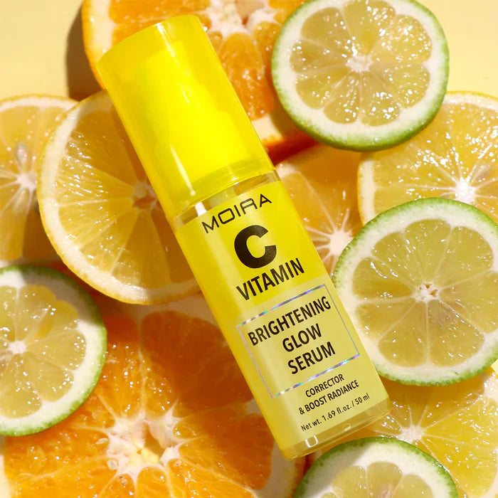 MOIRA Brightening Glow Serum Iluminador Facial Con Vitamina C & Extractos De Frutas - 50mL