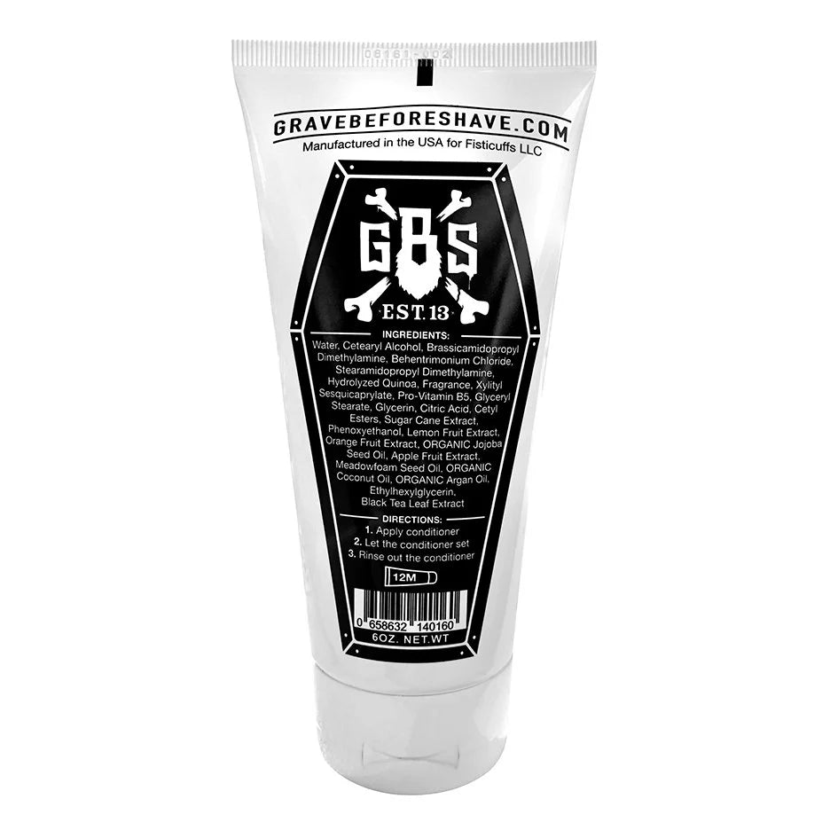 Grave Before Shave Acondicionador Para Barba Con Aceite De Argan 6oz