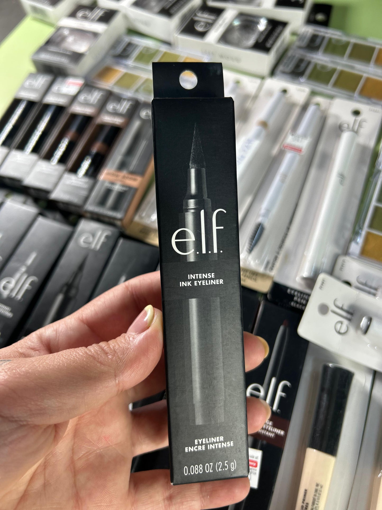 E.L.F Intense Ink Eyeliner Delineador Intenso - Negro