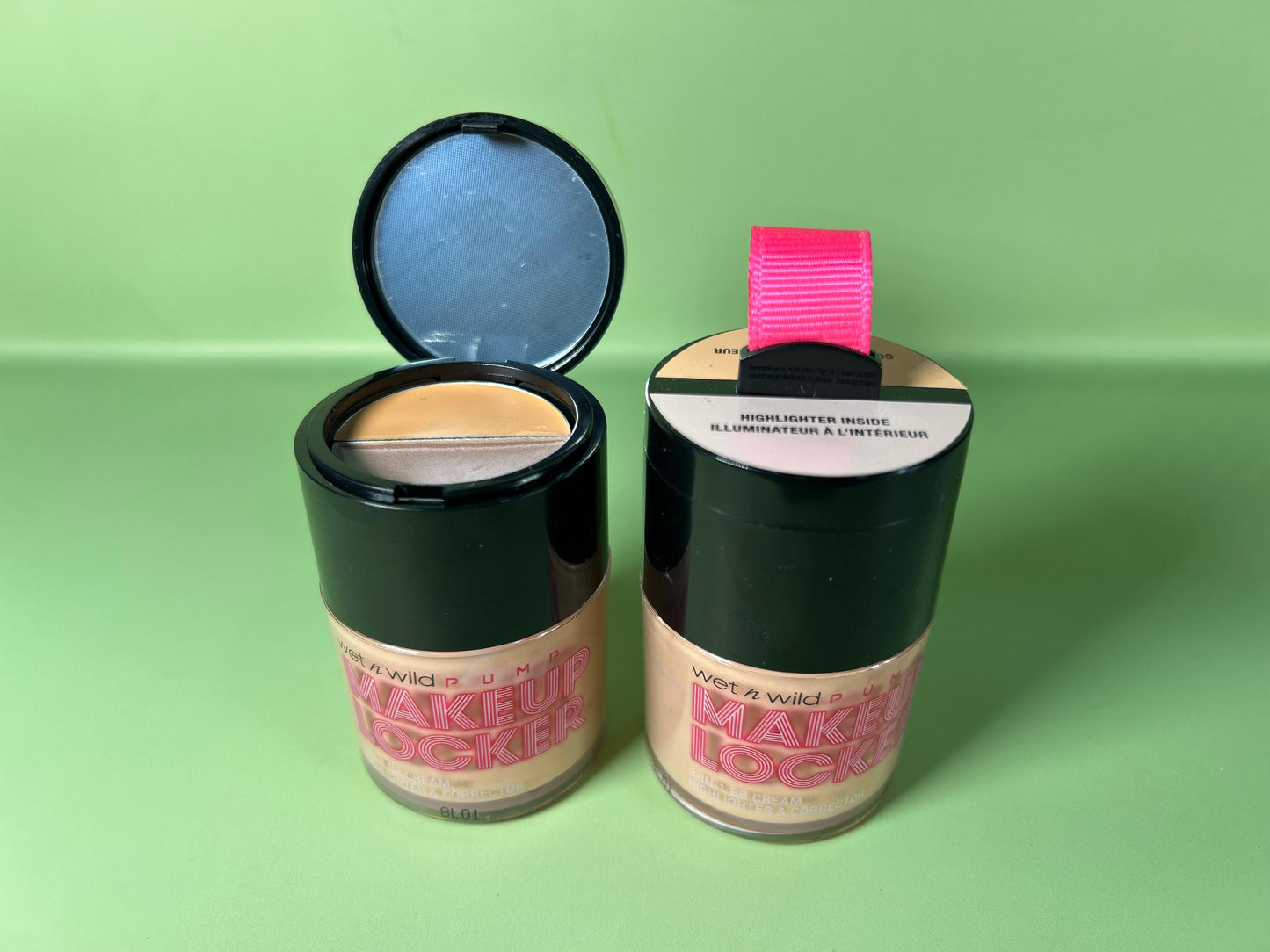Wet n Wild Makeup Locker Base, Iluminador, Y Corrector 3 en 1 - Medium
