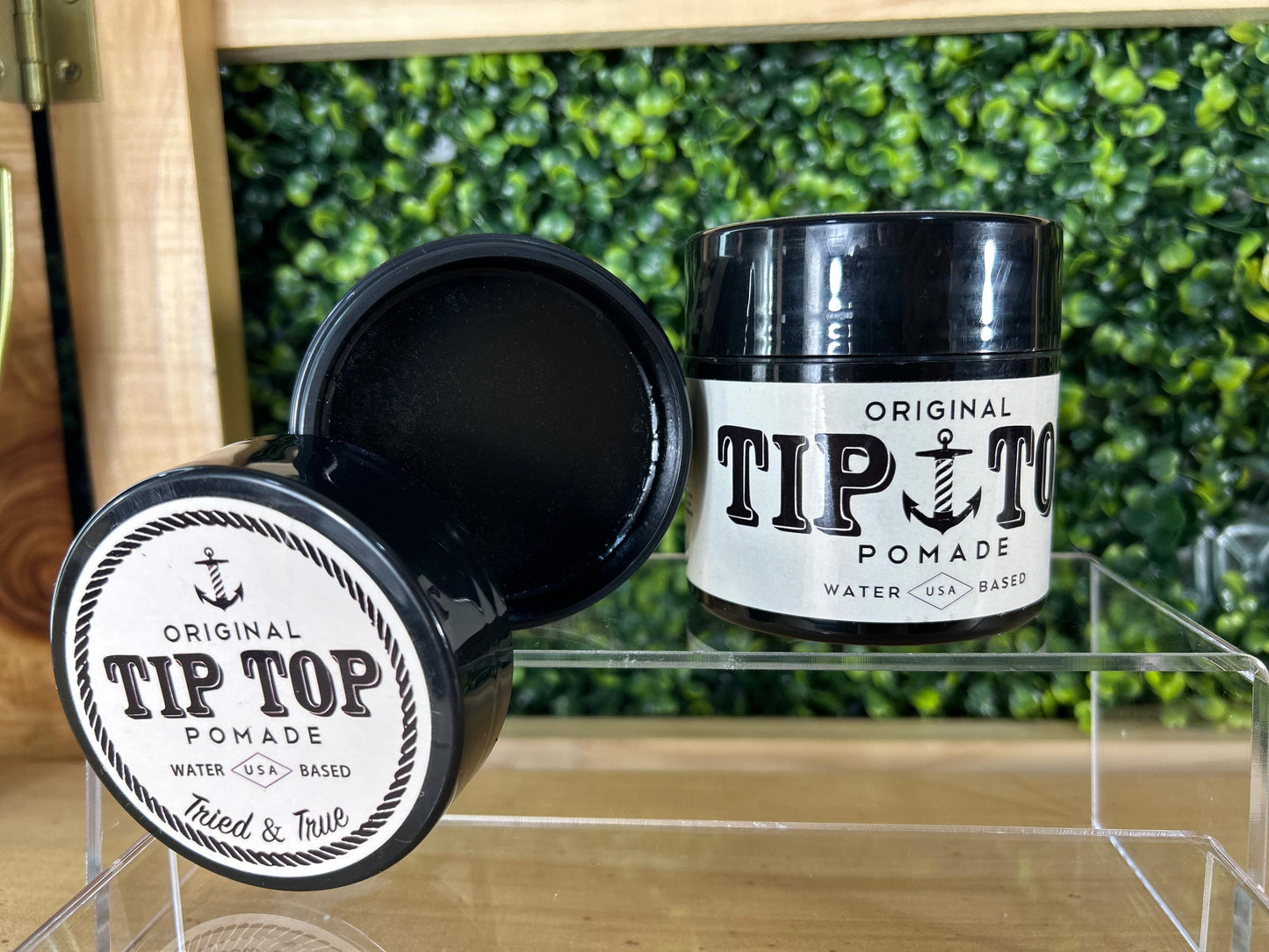 Tip Top Pomade A Base De Agua Para Peinado De Cabello 4.25oz - Fijacion Original
